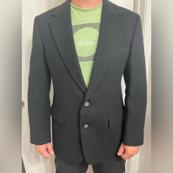 Barrister Other - Barrister expressly for Walkers 100% cashmere black men’s blazer